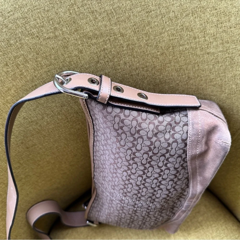 Y2K signature Coach bag purse 2 way - Picture 11 of 15